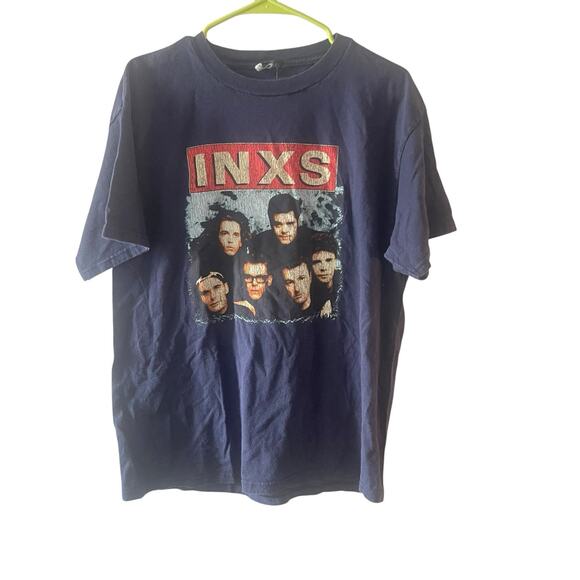 VINTAGE Inxs Listen Like Thieves Tour T SHIRT Springford L fits Like M